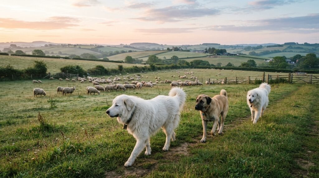 Livestock guardian dogs for livestock predator protection