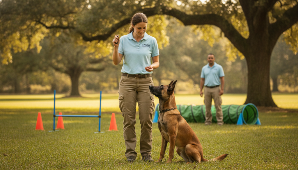 belgian malinois behavior modification