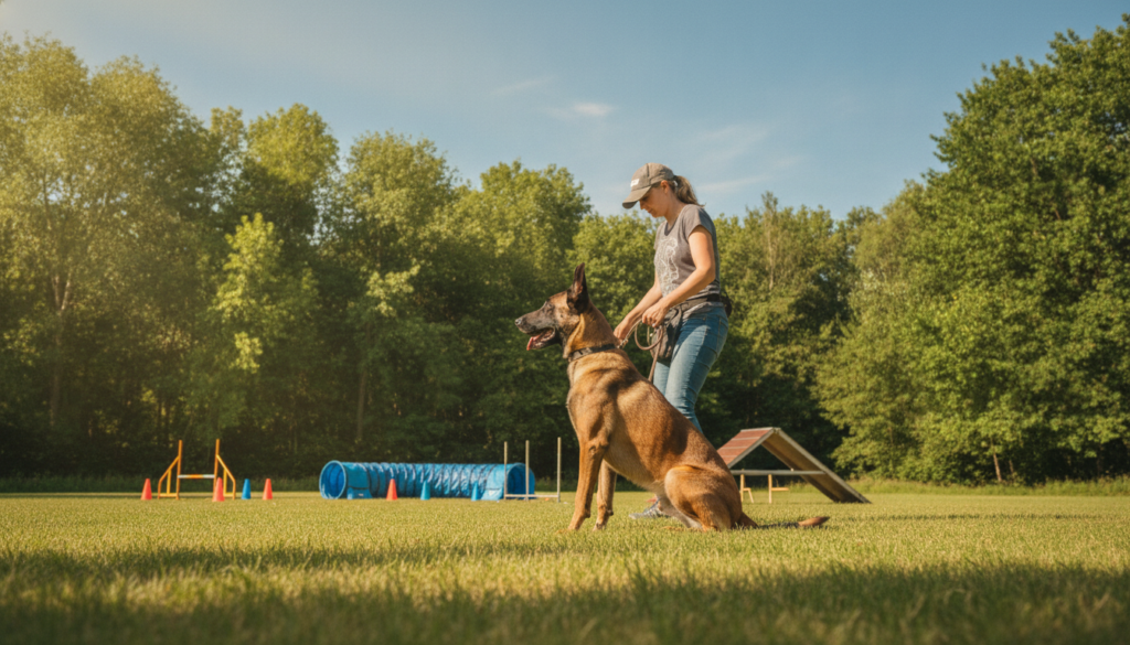 belgian malinois obedience training