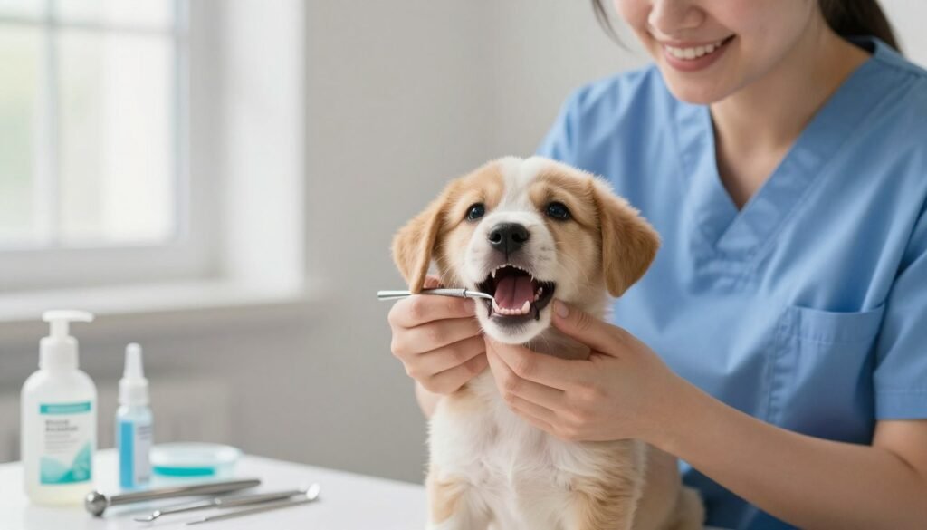 caring for puppy teeth