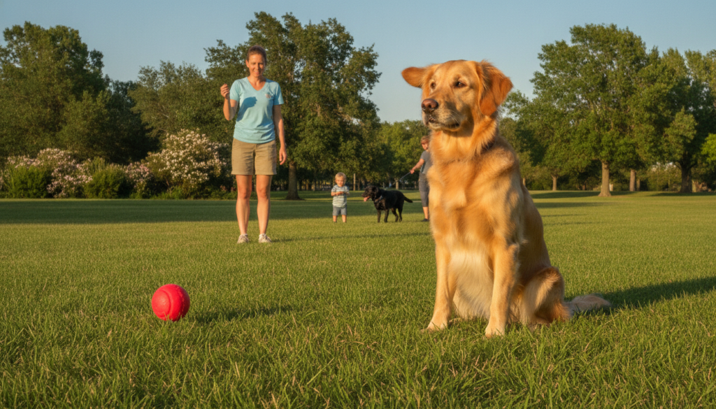 dog obedience sit training