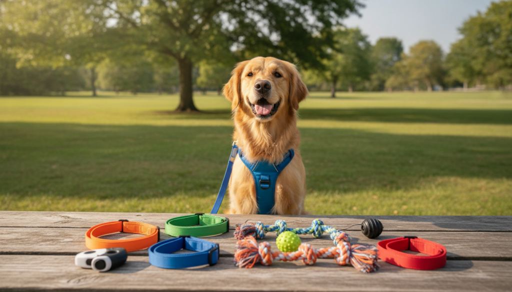 dog training supplies for Golden Retrievers