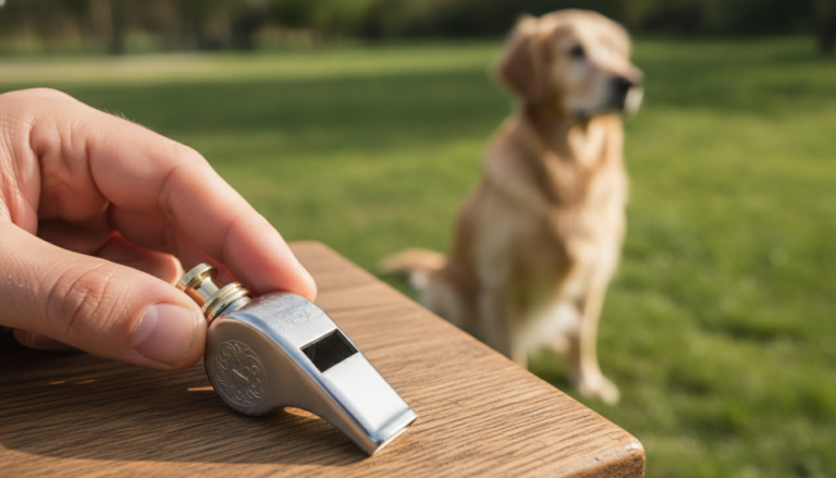 dog training whistle