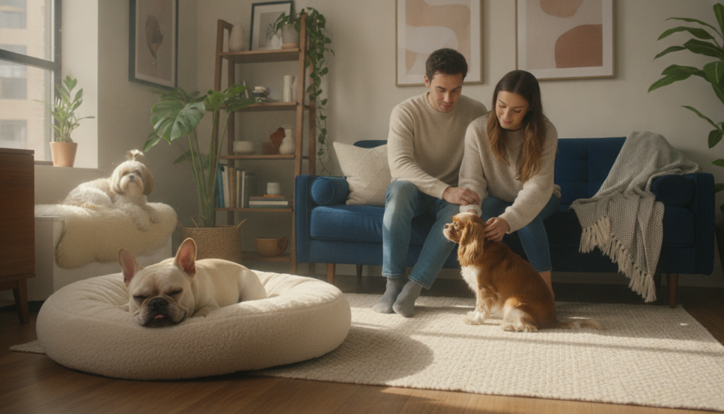 easygoing dog breeds for apartment lifestyle
