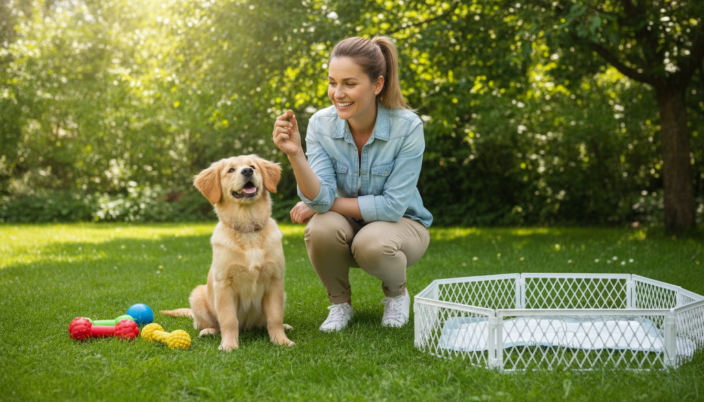 fast puppy potty training