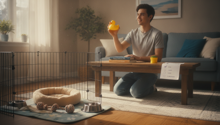 how to prepare for a new puppy