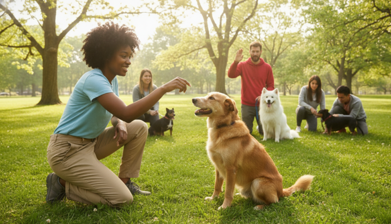 how to train a rescue dog