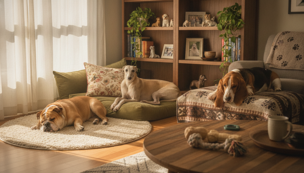 laid-back dog breeds