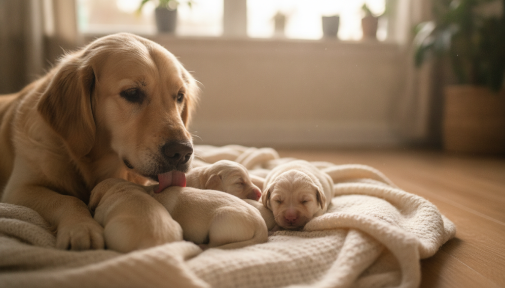 newborn puppy care