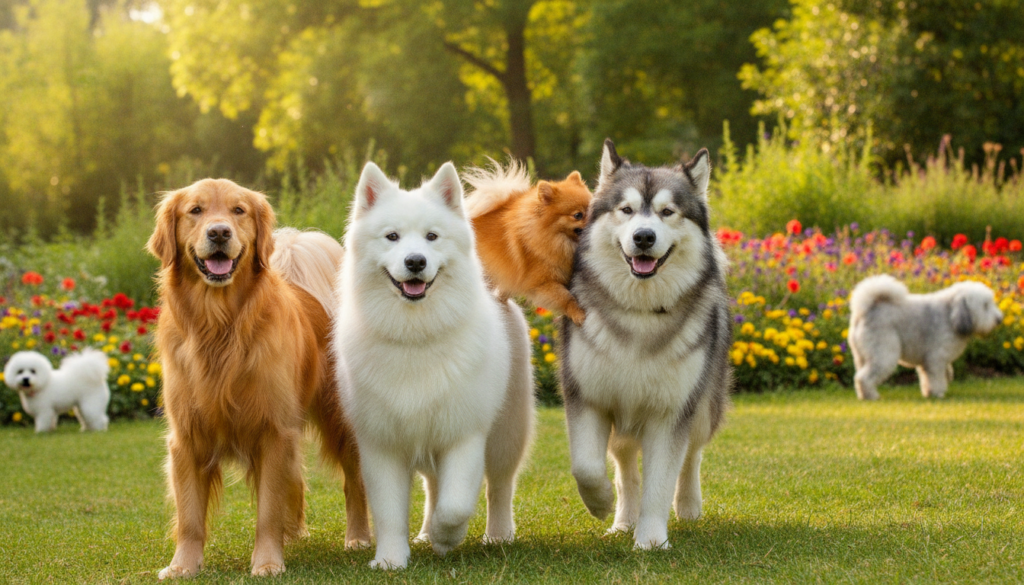 popular fluffy dog breeds
