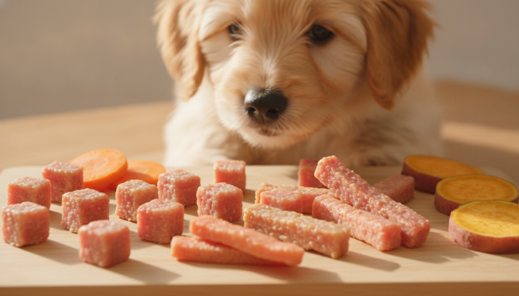 pork treats for puppies