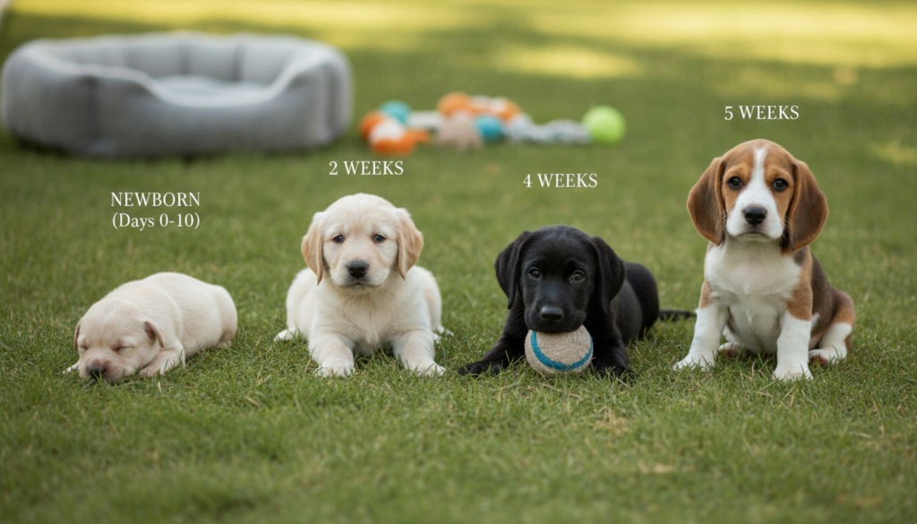 puppy development timeline