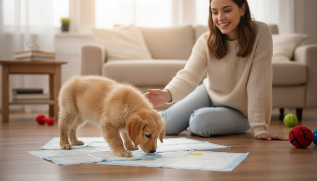 puppy pads training