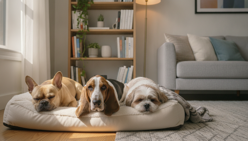 relaxed dog breeds