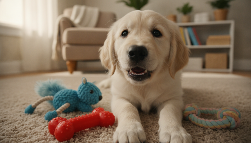 signs of puppy teething