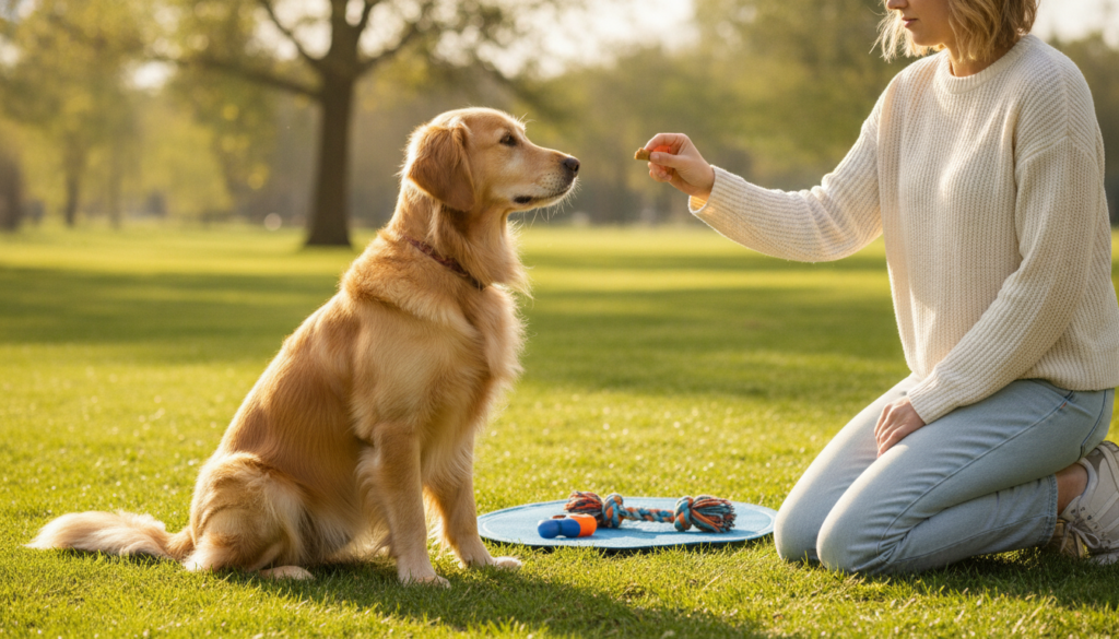 sit training for dogs