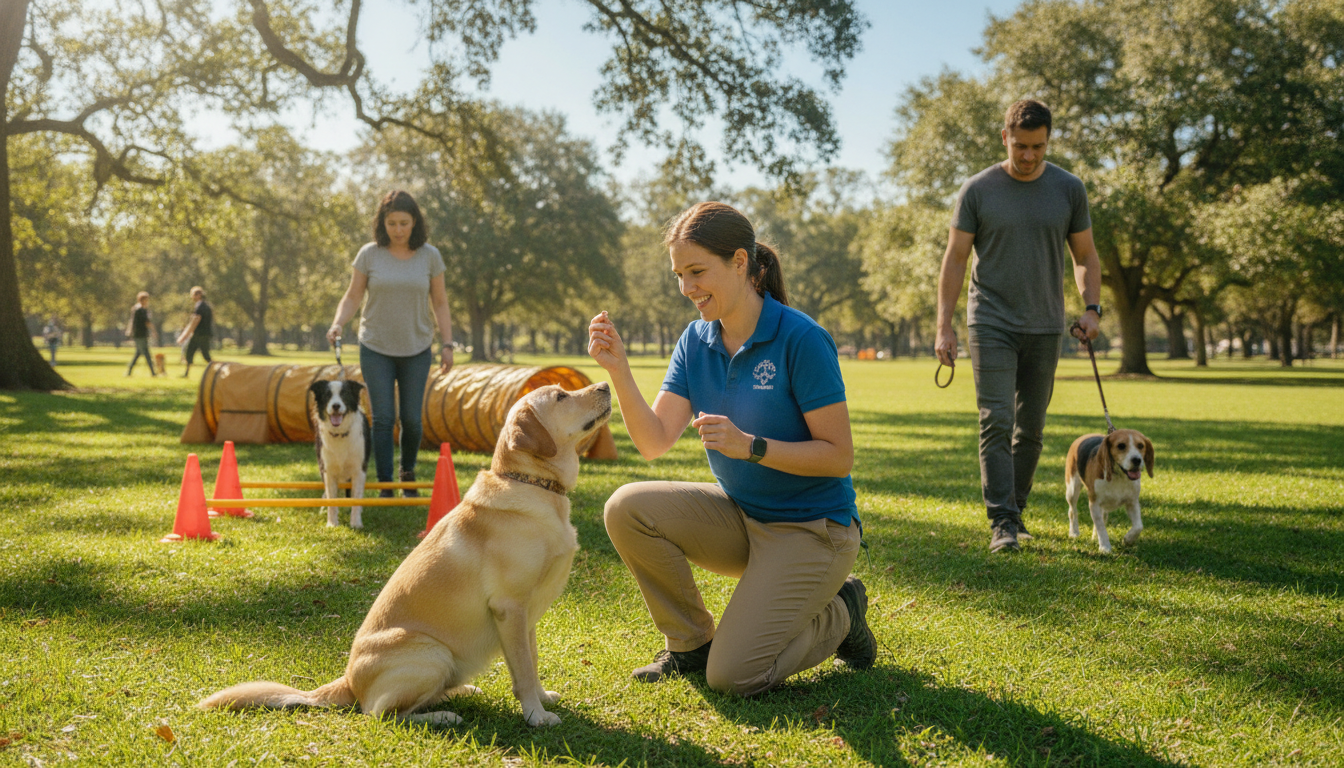 types of dog training