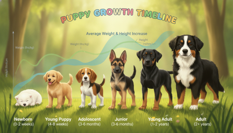 when do puppies stop growing