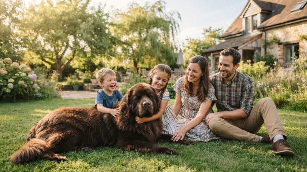Newfoundland dog breed temperament