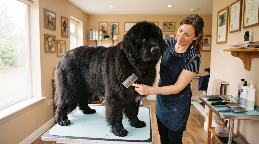 Newfoundland grooming and daily care