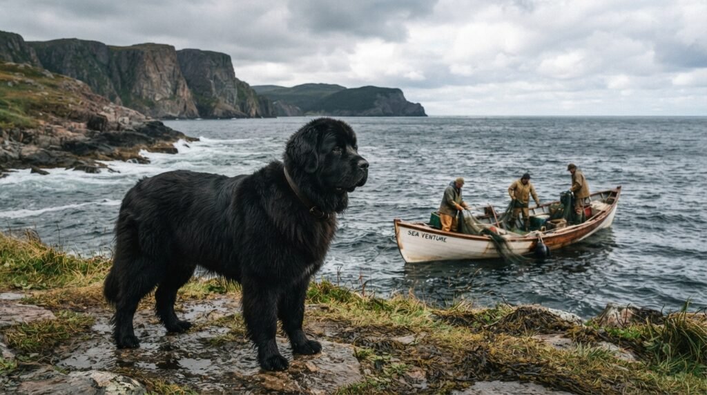 Newfoundland working dog origins